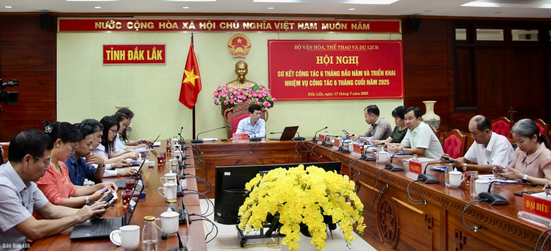Bộ Văn hóa Thể thao và Du lịch triển khai nhiệm vụ công tác 6 tháng cuối năm 2025